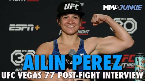 ailin perez celebration|Ailin Perez Twerks on Opponents Face at UFC Paris, Video。